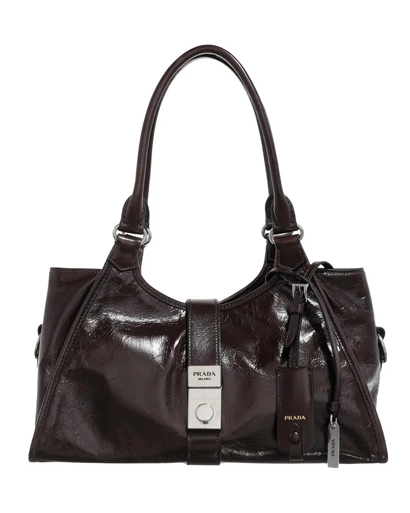 Prada Shopper & Totes Medium Leather Tote braun Braun