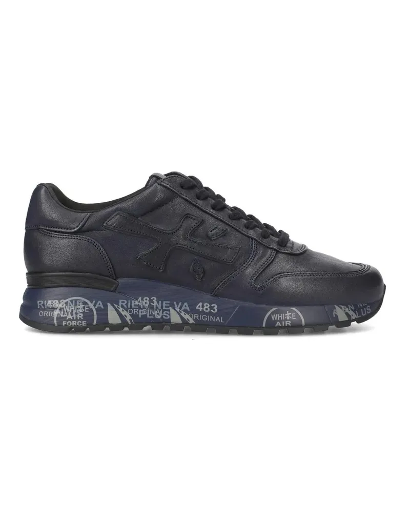 Premiata Low-Top Sneaker Mick Sneakers In Leather schwarz Schwarz