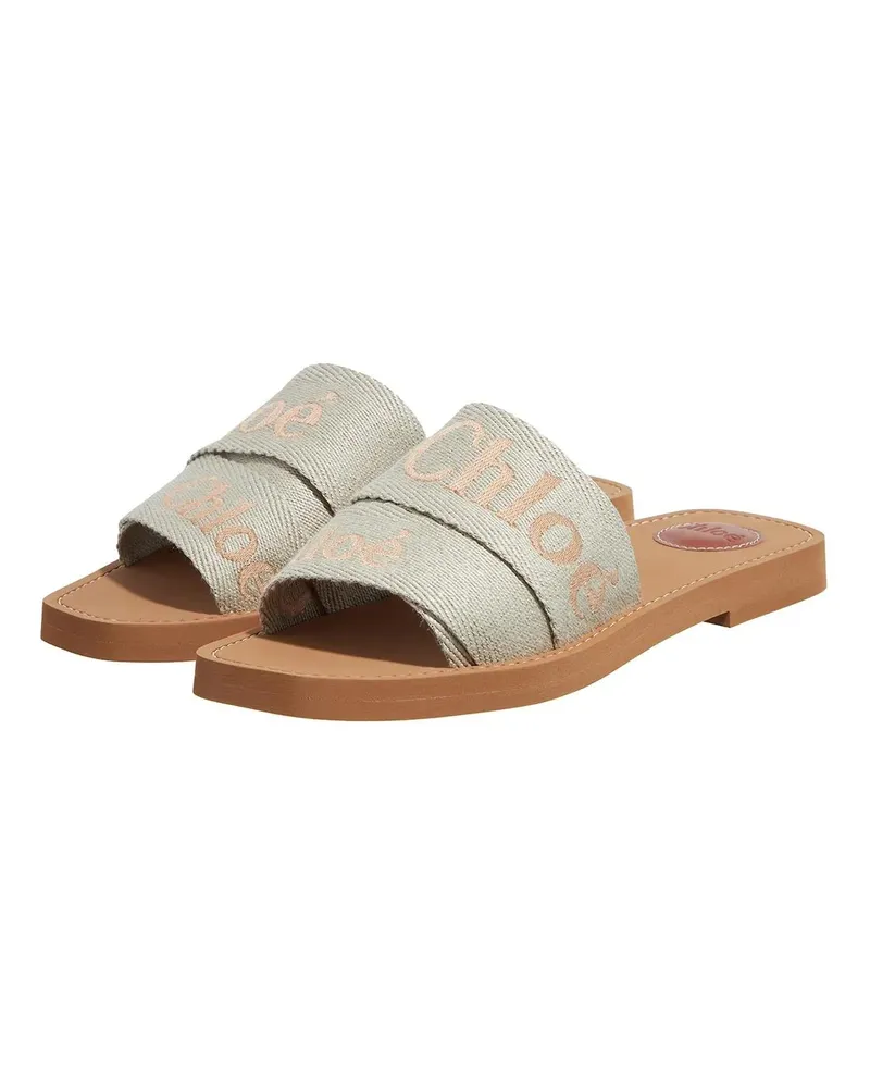 Chloé Sandalen Woody grün Grün