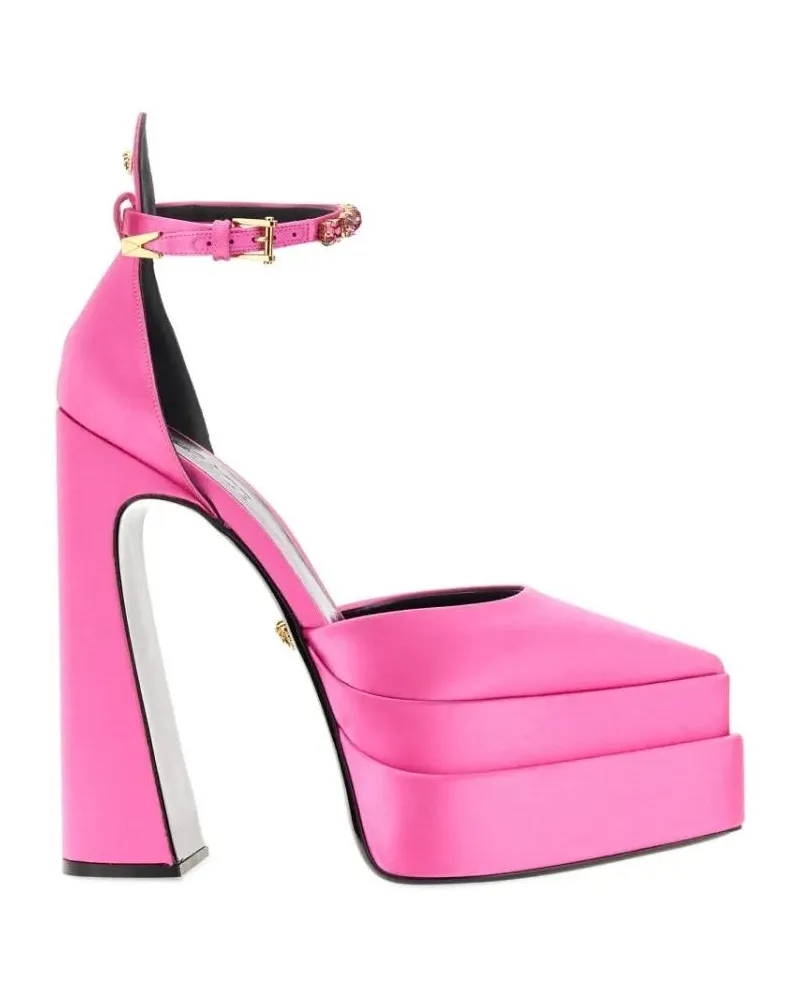 Versace Hohe Schuhe Aevitas Pointy Platform Pumps pink Rosa