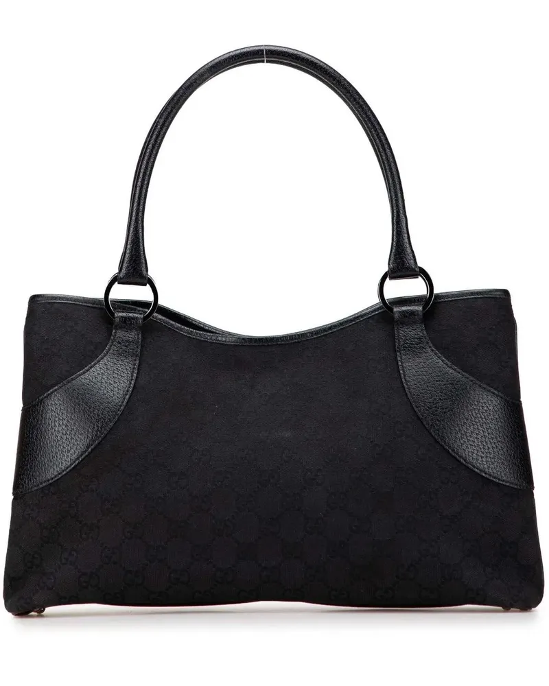 Gucci Shopper GG Canvas Tote schwarz Schwarz