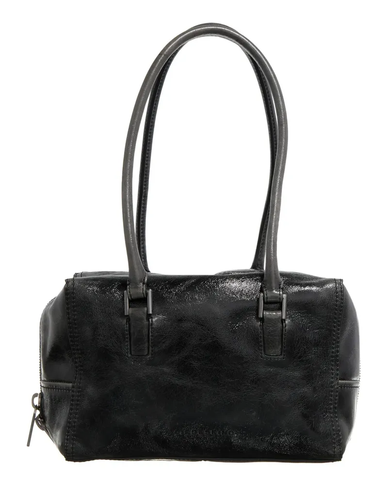 Liebeskind Bowling Bags Kayla Archive Lack Distressed Satchel Bag S grau Grau