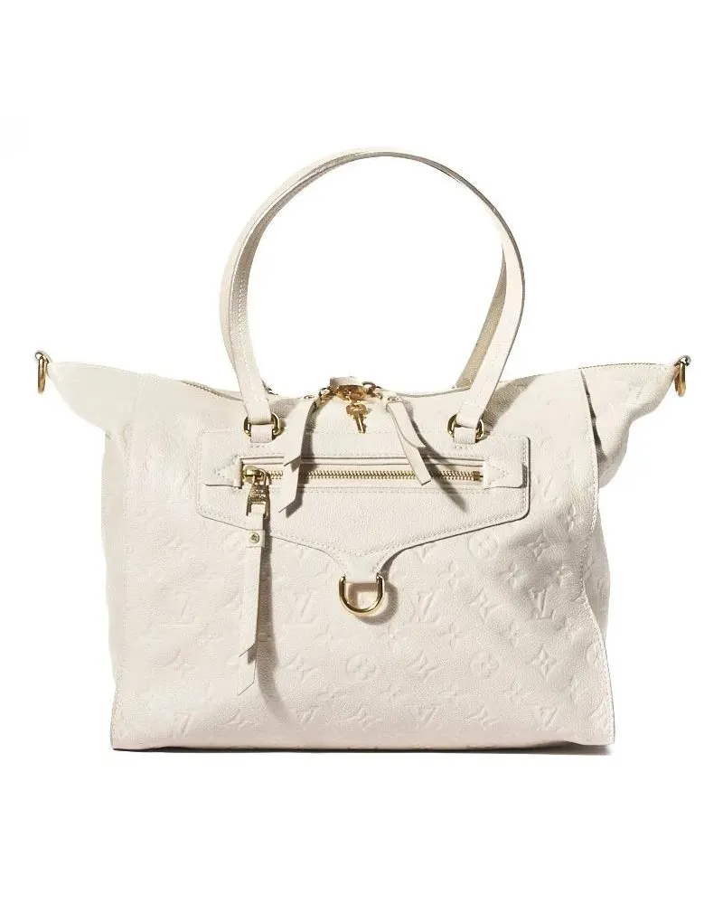 Louis Vuitton Shopper & Totes Lumineuse Mm Empreinte In White beige Beige