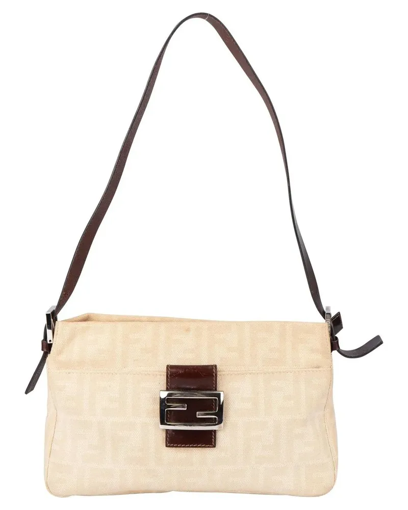 Fendi Crossbody Bags  FF Buckle Baguette Shoulder Bag bunt Bunt