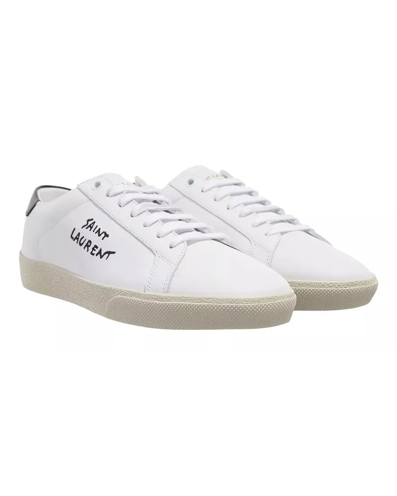Saint Laurent Sneaker Court Low Sneakers weiß Weiß