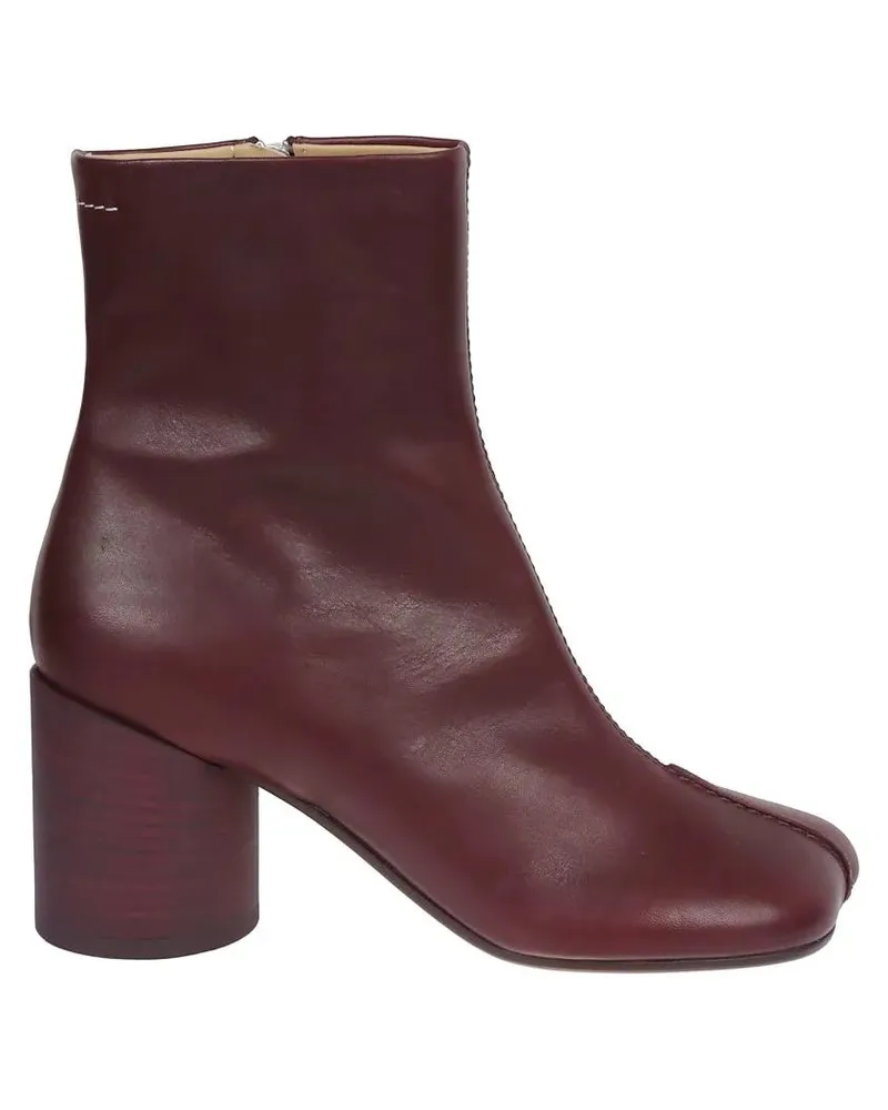Maison Margiela Stiefel Leather Ankle Boot rot Rot