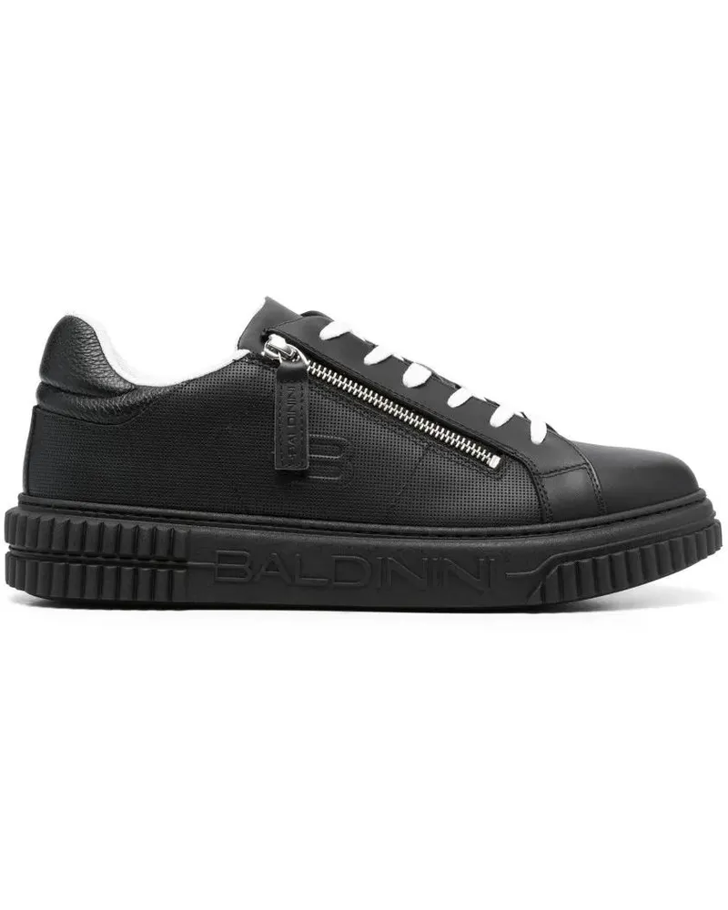 Baldinini Low-Top Sneaker Low Top Man Sneakers schwarz Schwarz