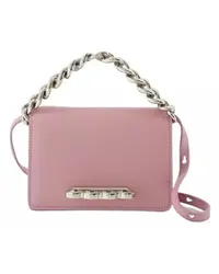 Alexander McQueen Crossbody Bags Four Ring Mini Bag  - Pink Antique - Leather Rosa