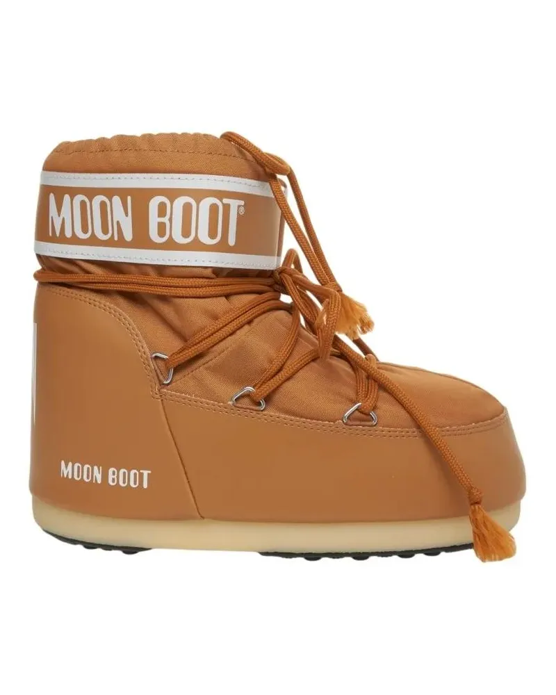 Moon Boot Stiefel Icon Low Nylon Ankle Boots With Padded Shaft orange Orange