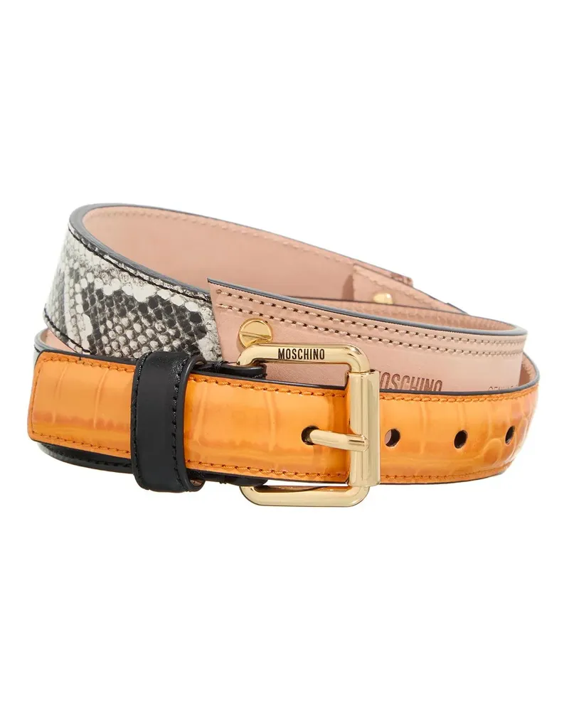 Moschino Gürtel Belt bunt Bunt