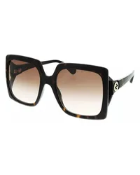 Gucci Sonnenbrille GG0876S-002 60 Sunglass WOMAN INJECTION Goldbraun