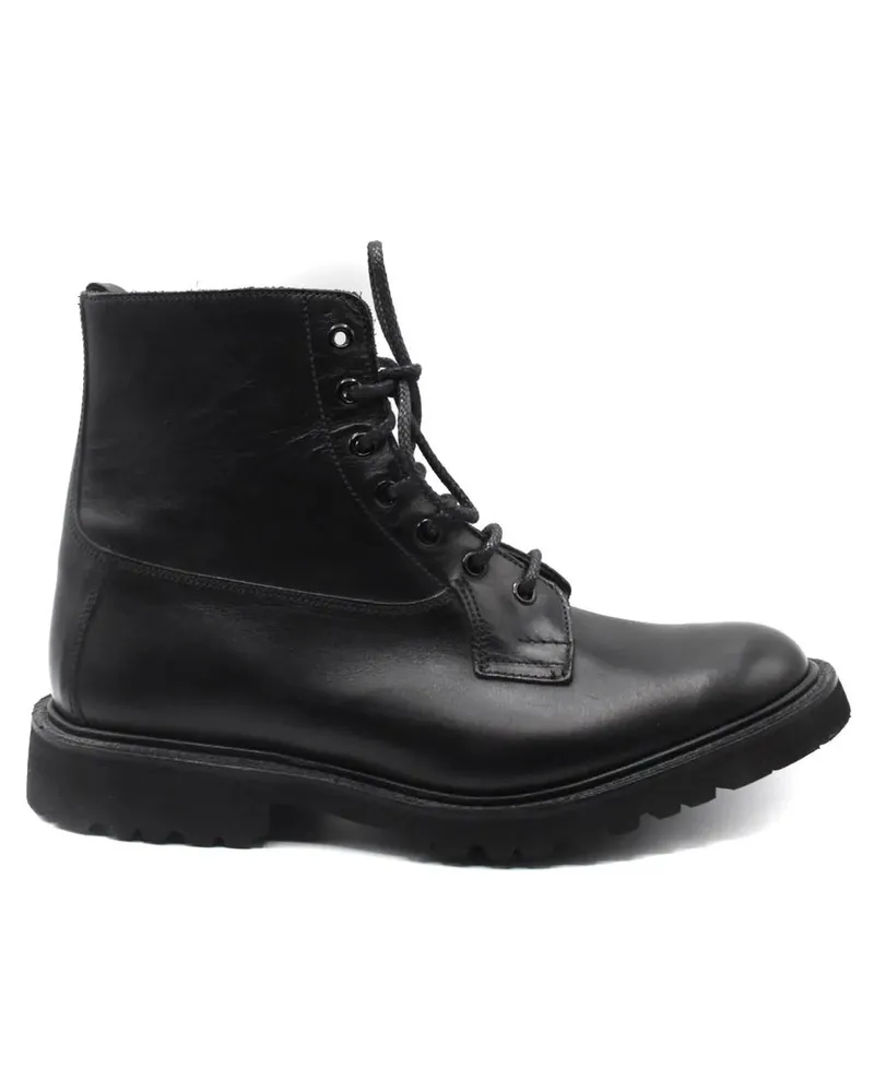 Tricker's Stiefel Bootie Black schwarz Schwarz