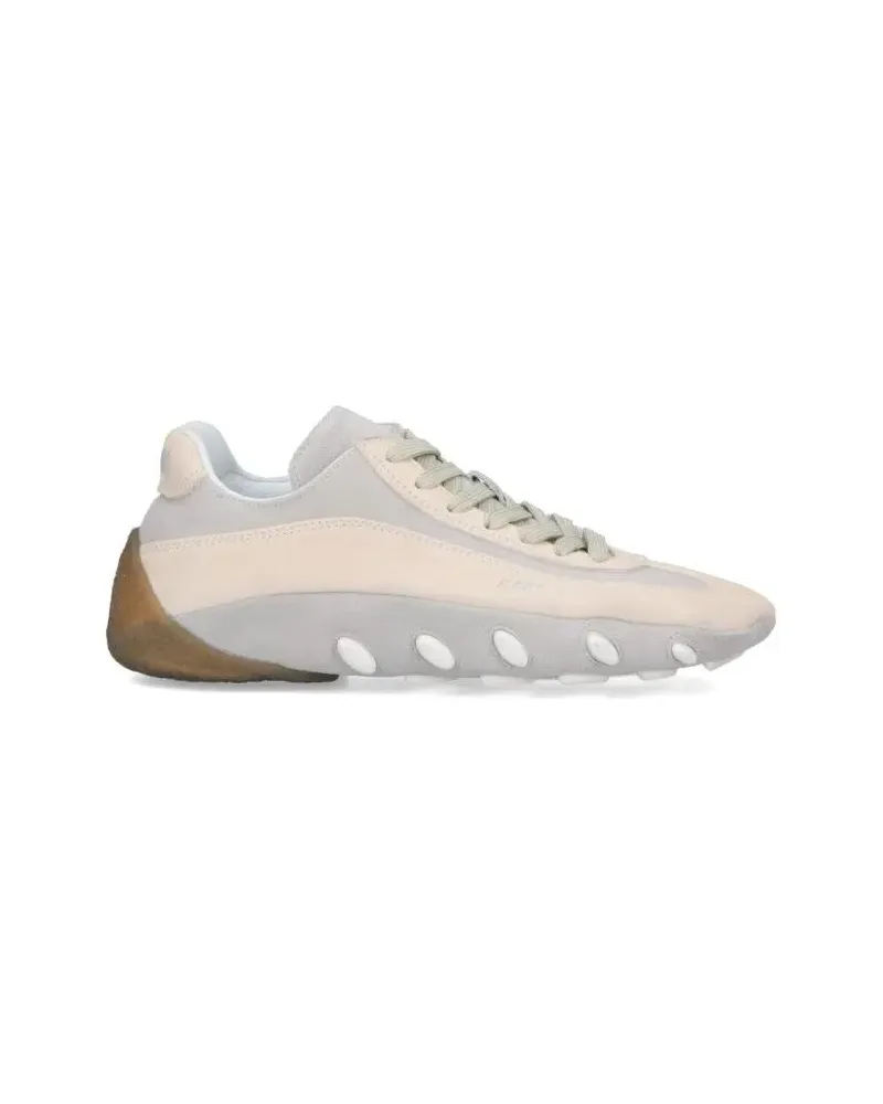 Magliano Low-Top Sneaker Grey Sneakers With Suede-Like Upper grau Grau