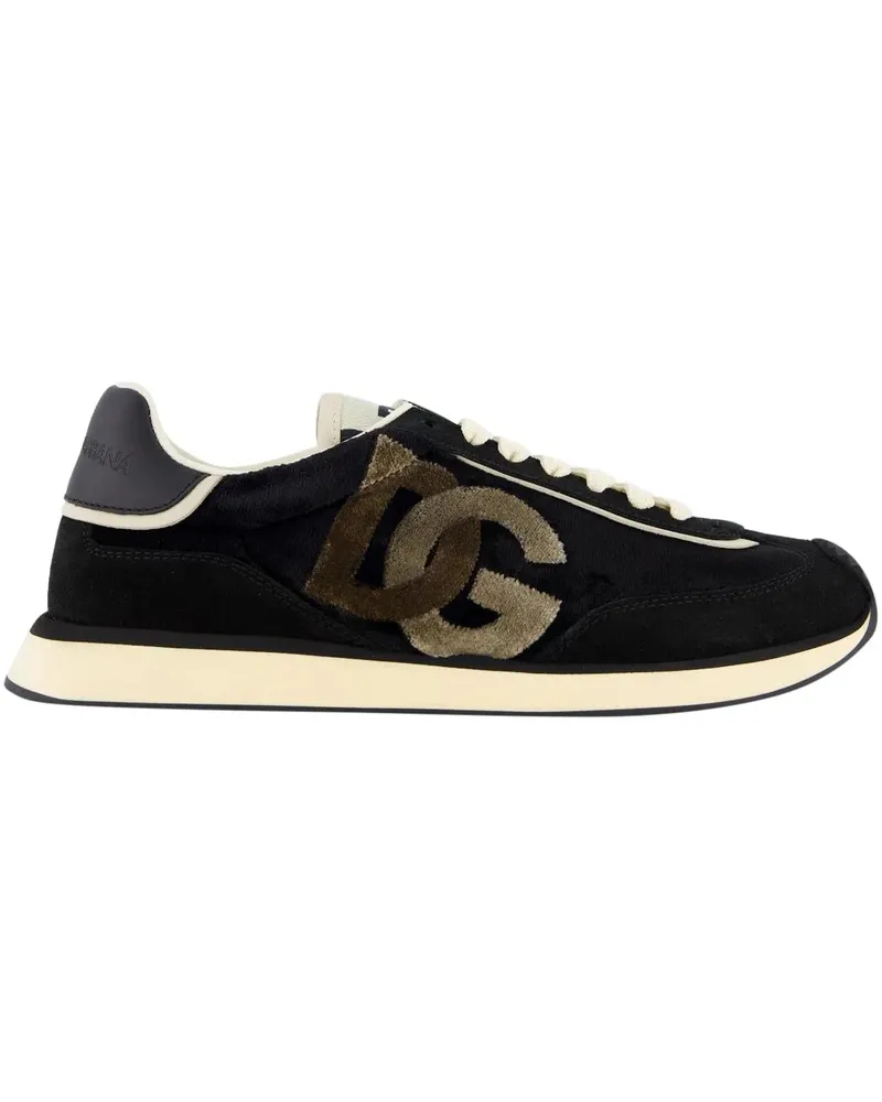 Dolce & Gabbana Low-Top Sneaker Dames Cushion Sneaker Zwart schwarz Schwarz