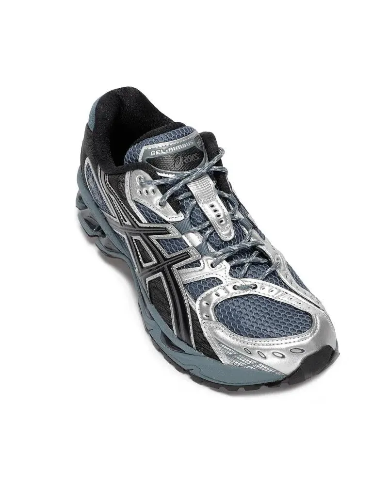 Asics Low-Top Sneaker Lace-Up Sneakers With Mesh And Synthetic Leather U blau Blau