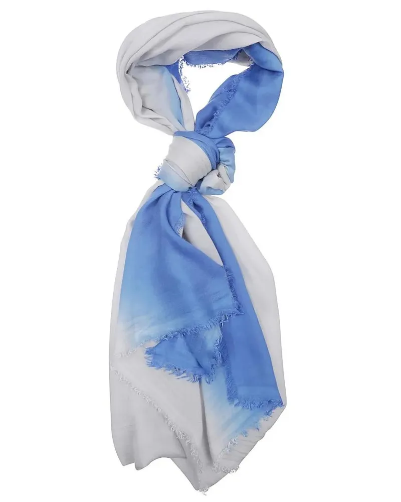Faliero Sarti Tücher & Schals Light Blue Cashmere Blend Stole blau Blau