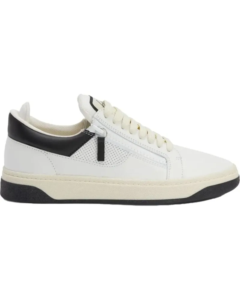 Giuseppe Zanotti Low-Top Sneaker Witte sneakers weiß Weiß