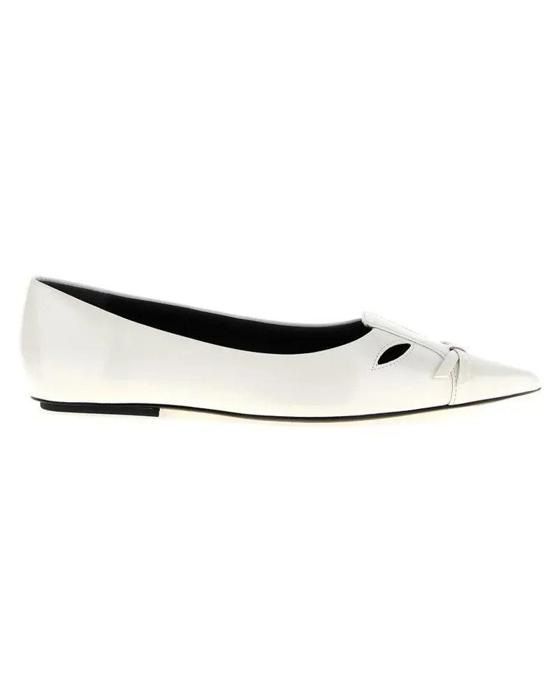 Marc Jacobs The Kat' Ballet Flats weiß Weiß