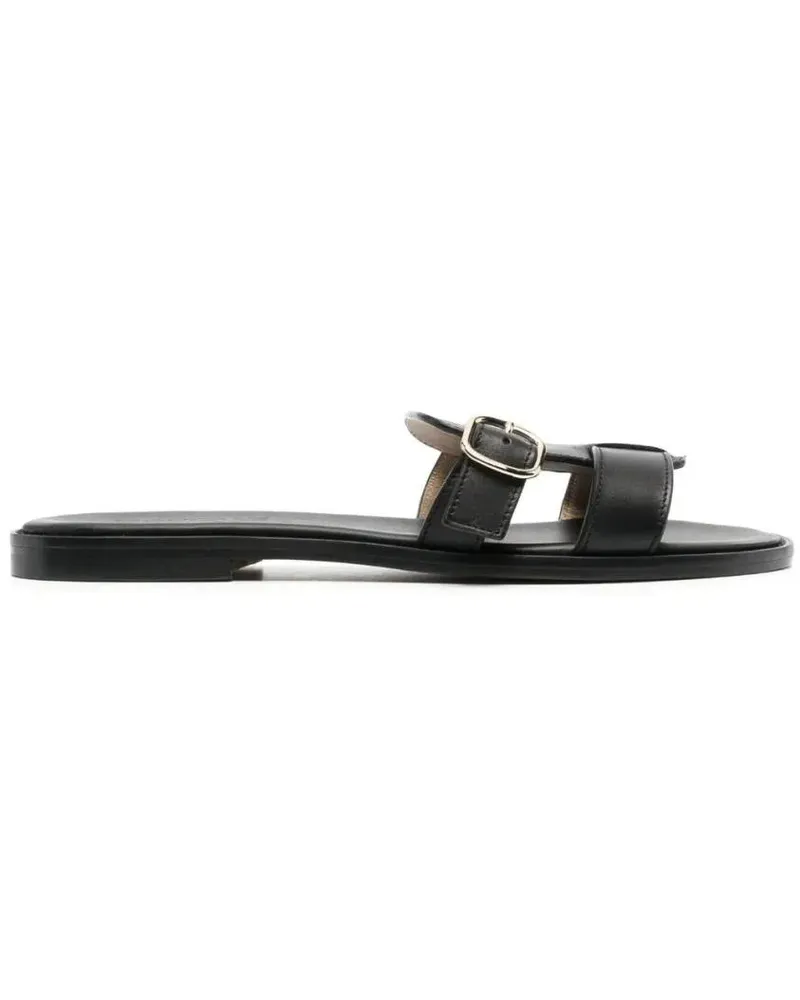 Doucal´s Sandalen Fibbia Sandals schwarz Schwarz