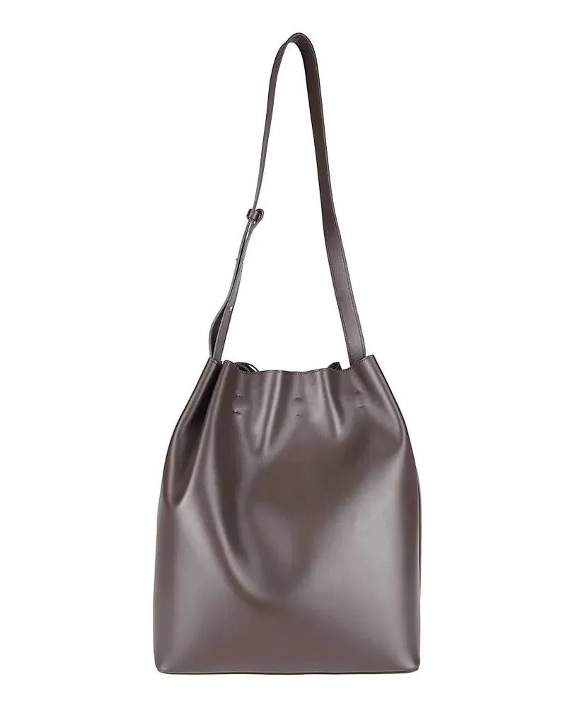Aesther Ekme Beuteltaschen Marin Supple Large Bag grau Grau