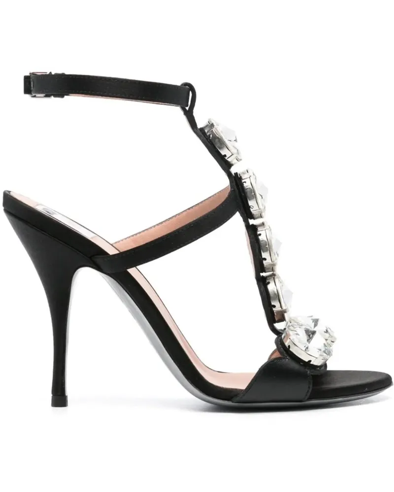 Moschino Sandalen Sandals Black schwarz Schwarz