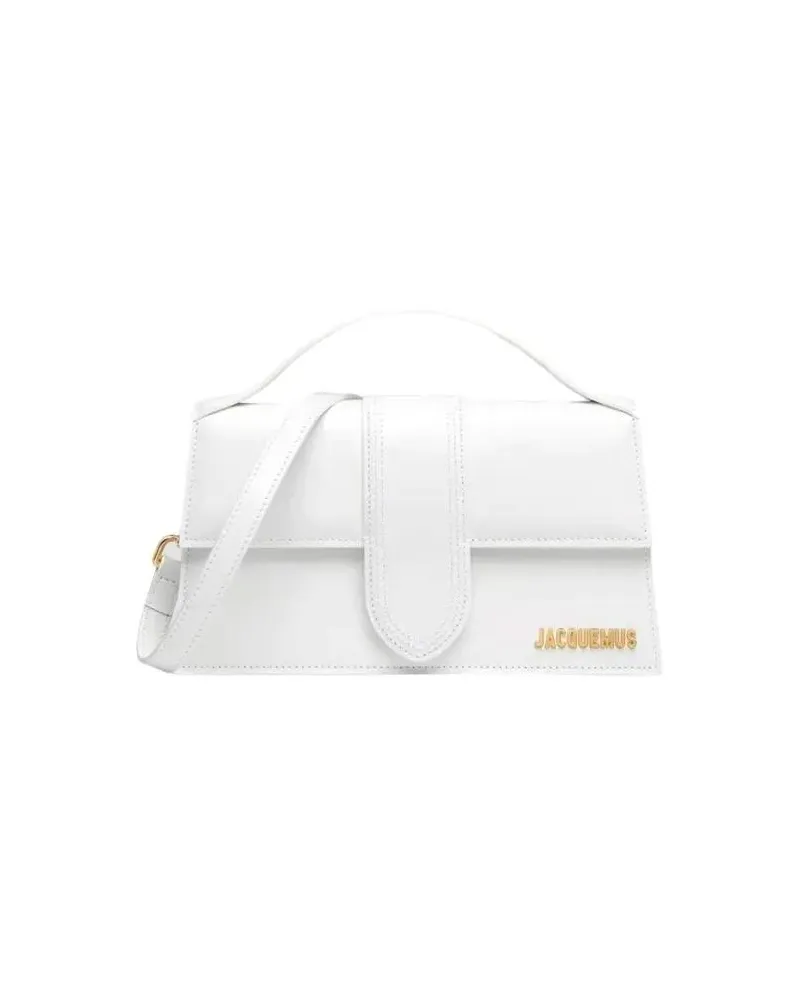 Jacquemus Hobo Bags Le Grand Bambino Bag weiß Weiß
