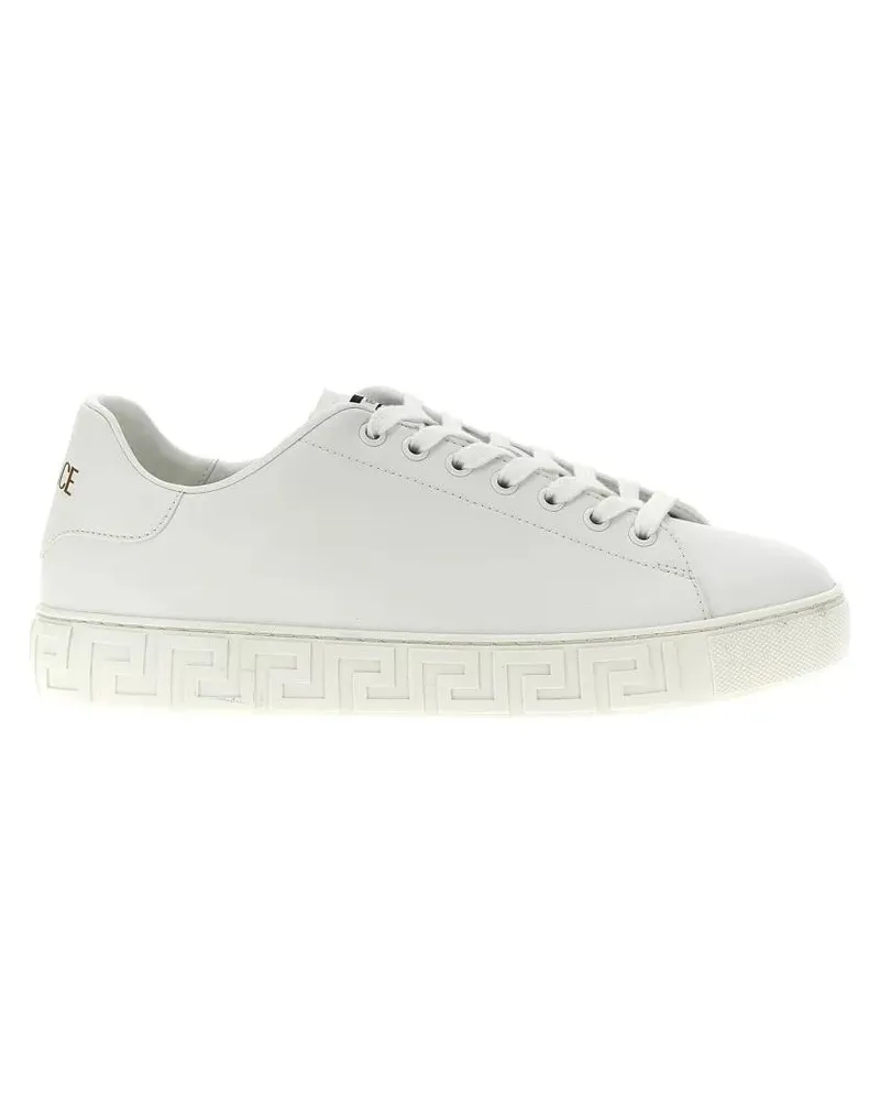 Versace Low-Top Sneaker 'Greca' Sneakers weiß Weiß
