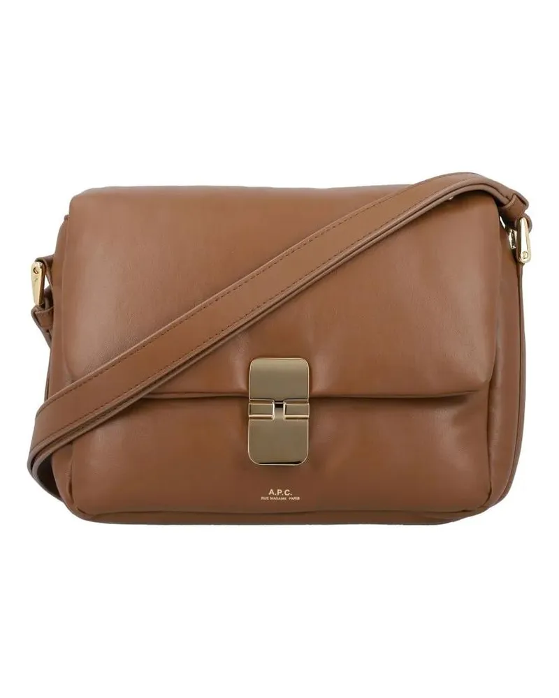 A.P.C. Hobo Bags Sac Grace Soft braun Braun
