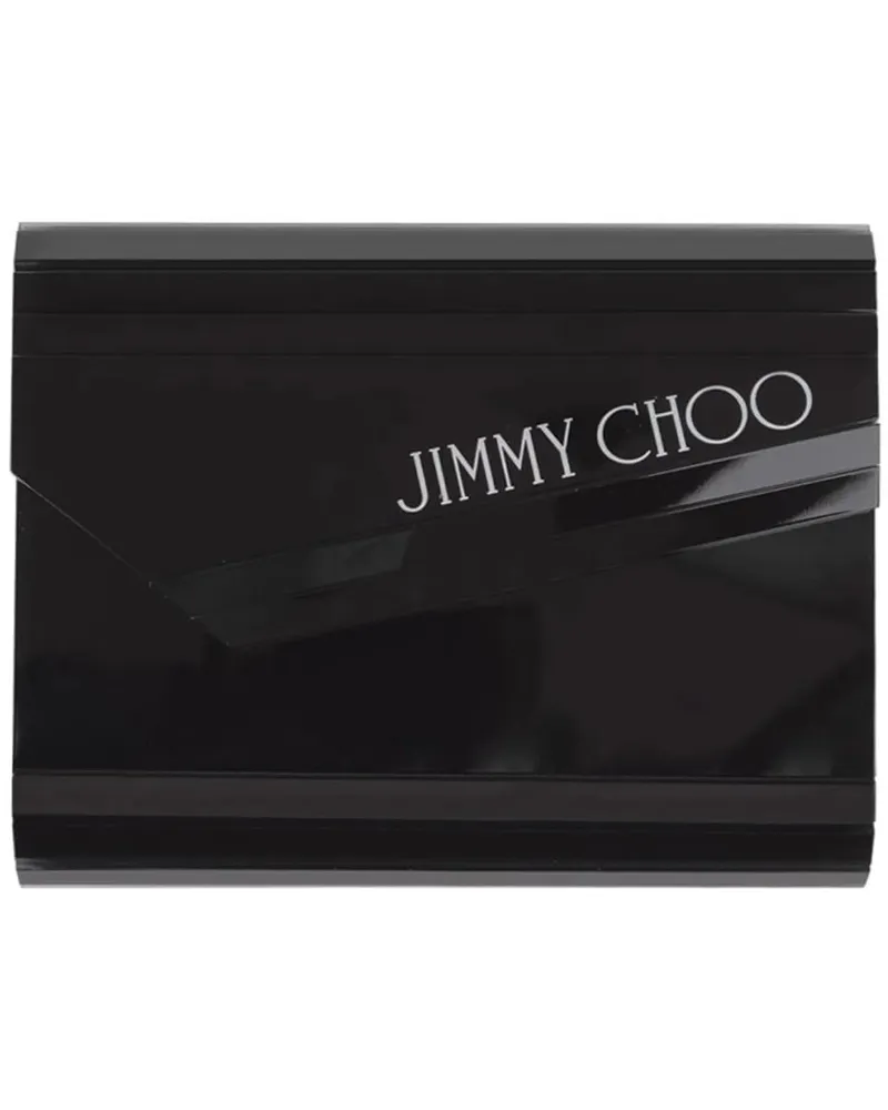 Jimmy Choo Hobo Bags Candy Logo Clutch Shoulder Bag schwarz Schwarz