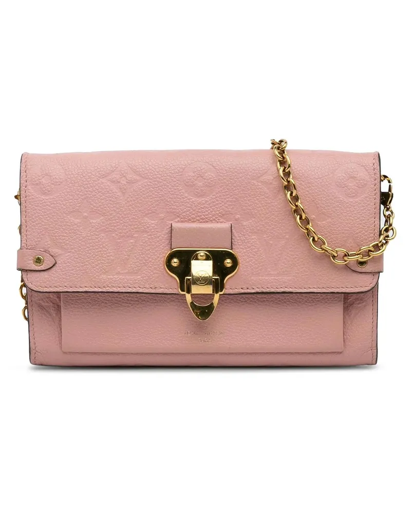 Louis Vuitton Portemonnaie Monogram Empreinte Vavin Wallet on Chain rosa Gold