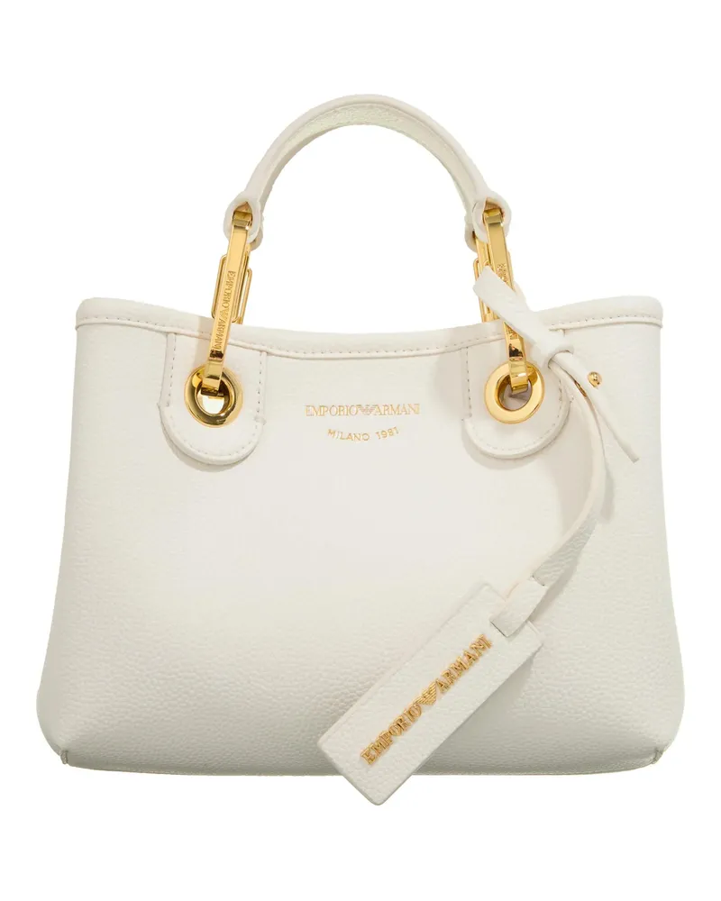 Emporio Armani Shopper Shopping Xs Simil Cervo weiß Weiß