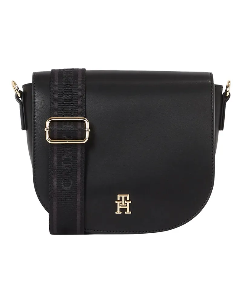 Tommy Hilfiger Crossbody Bags Logotape Handtasche schwarz Schwarz