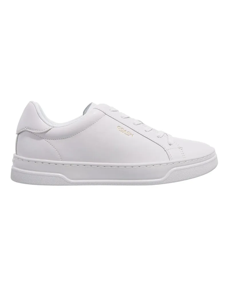 Coach Low-Top Sneaker High Line Leather Sneaker weiß Weiß