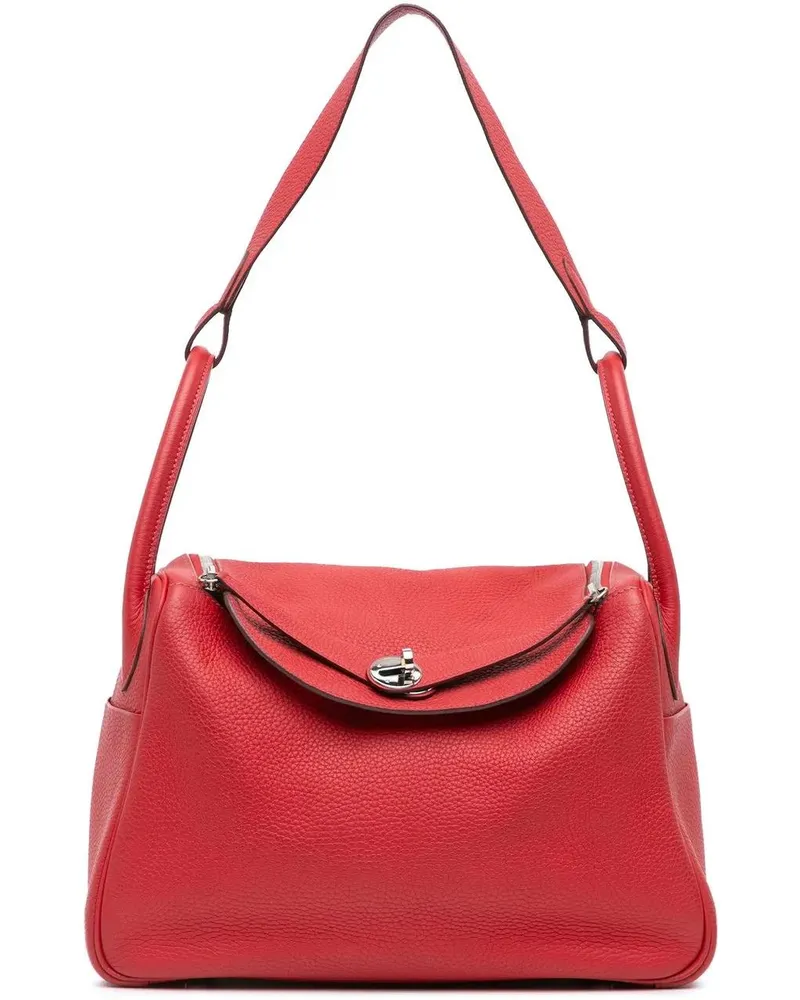 Hermès Hobo Bags 2017 Clemence Lindy 30 rot Rot