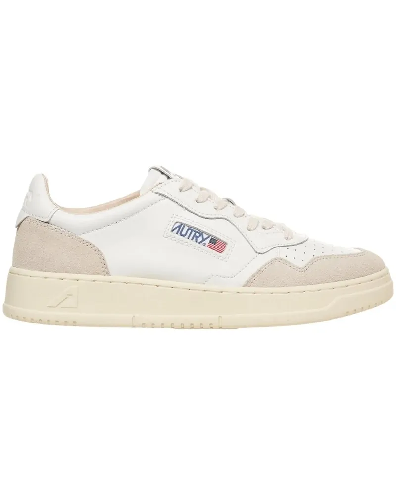 AUTRY Low-Top Sneaker Leather Sneakers 'Medalist Low' weiß Weiß