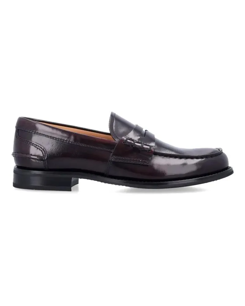 Church's Pembrey W 5 Polished Fumè Loafer schwarz Schwarz