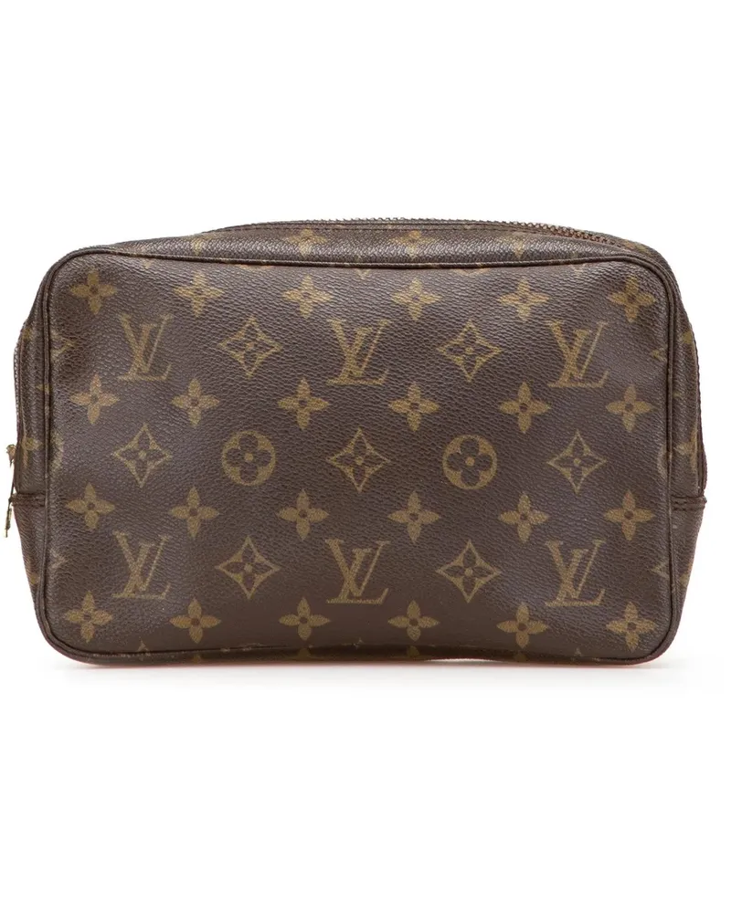 Louis Vuitton Clutches Monogram Trousse Toilette 23 braun Braun