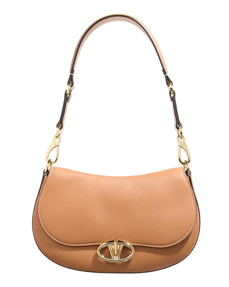 Valentino Garavani Crossbody Bags Small Saddle Bag braun Braun