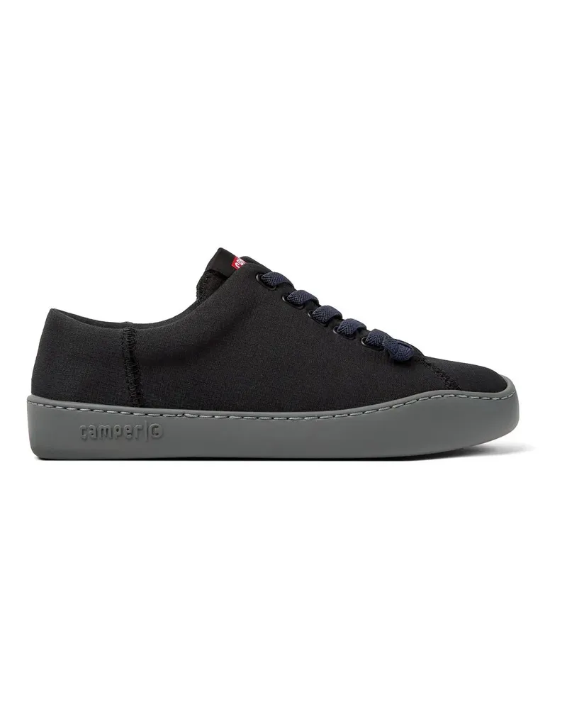 Camper Low-Top Sneaker Sneaker Peu Touring schwarz Schwarz