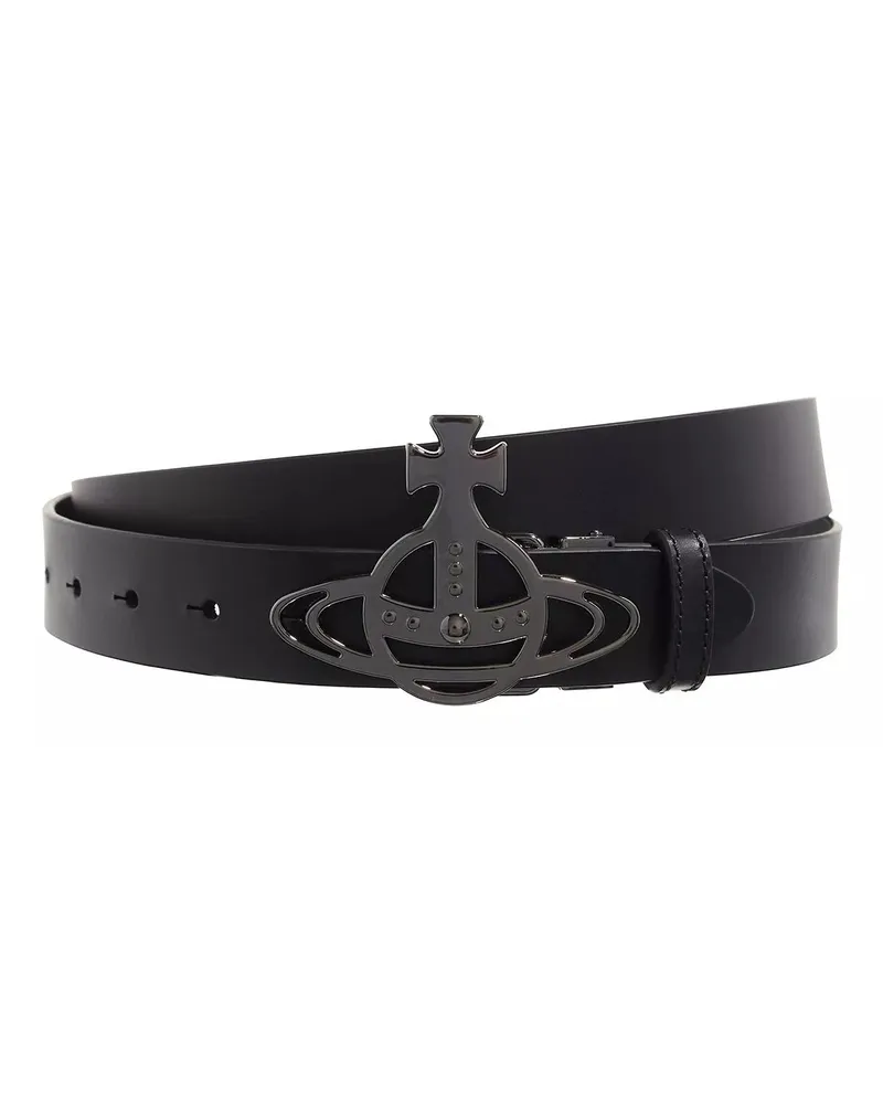 Vivienne Westwood Gürtel Belts Line Orb Buckle Schwarz