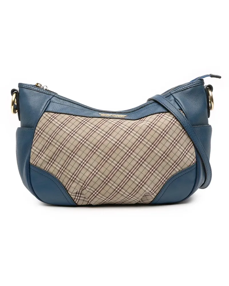 Burberry Hobo Bags Nova Check Canvas Crossbody braun Braun