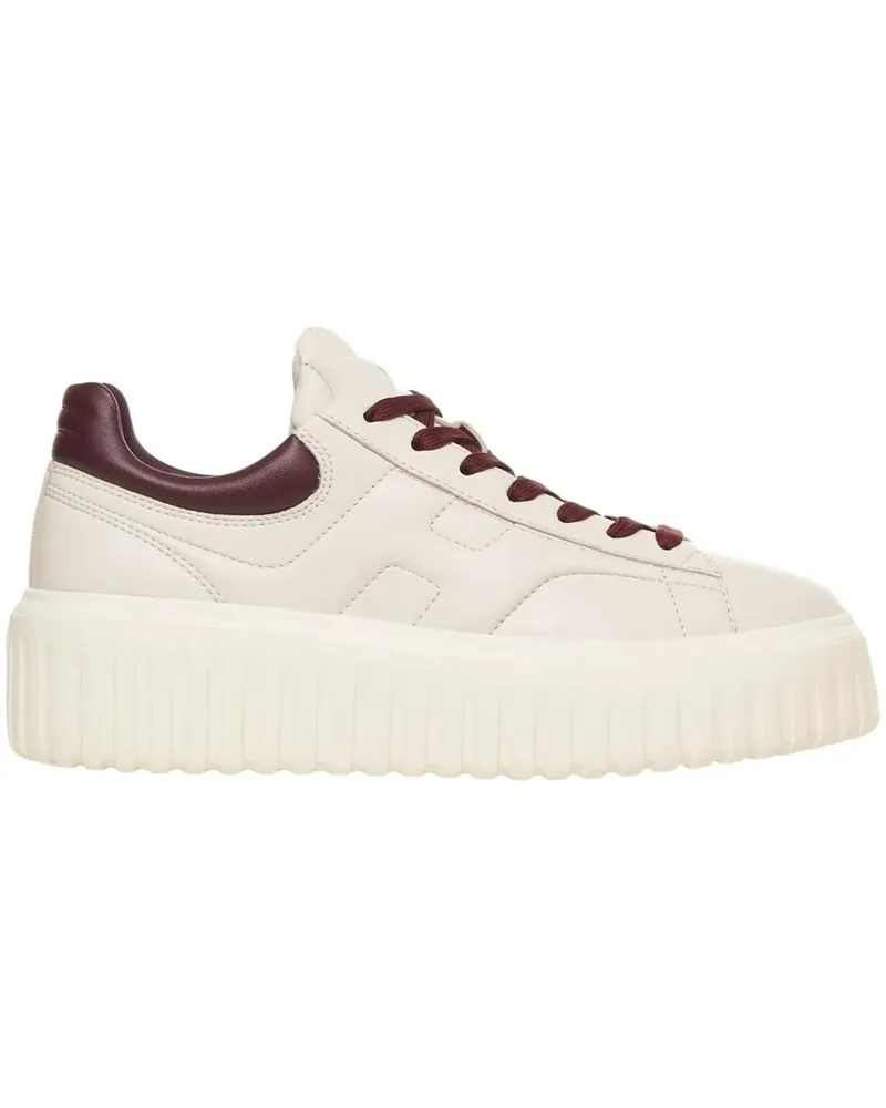 Hogan Low-Top Sneaker Sneakers 'H-Stripes' weiß Weiß