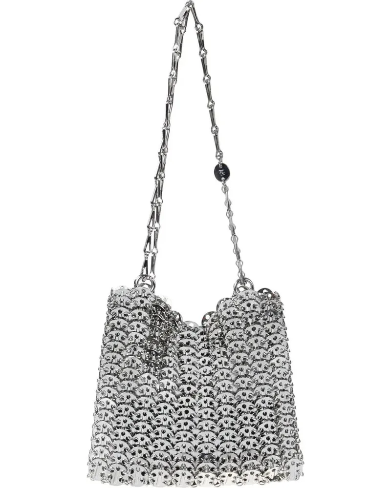 Paco Rabanne Crossbody Bags Iconic 1969 Bag Metallic gunmetal Gunmetal