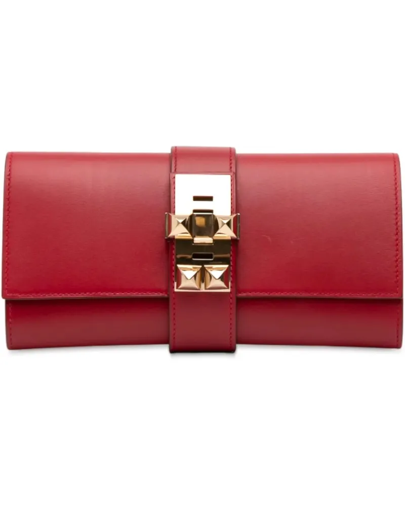 Hermès Clutches Tadelakt Medor 23 rot Rot