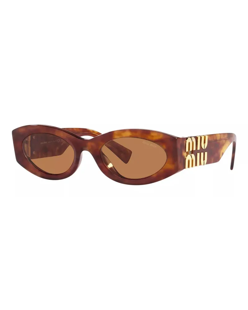 Miu Miu Sonnenbrille 0MU 11WS Braun