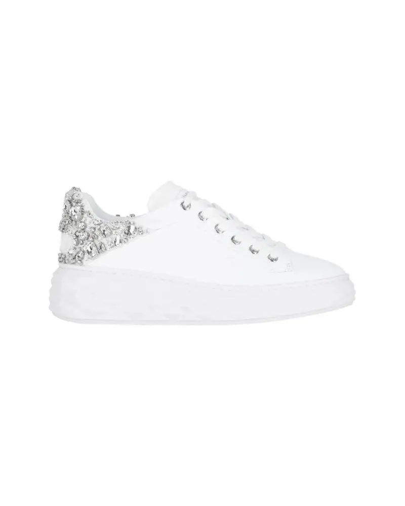 Jimmy Choo Low-Top Sneaker "Diamond Maxi/F Ii" Sneakers – White weiß Weiß