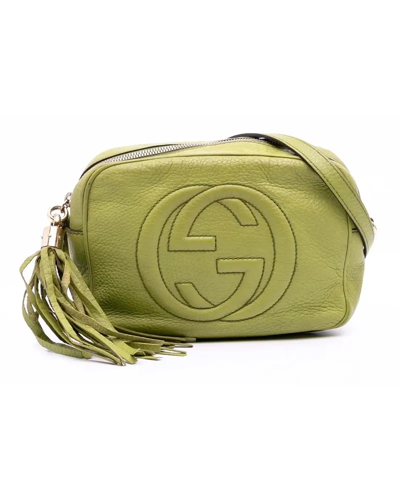 Gucci Hobo Bags Leather Soho Disco Crossbody grün Grün