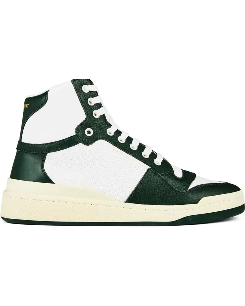 Saint Laurent Low-Top Sneaker Sl/24 Logo Mid-top Sneakers grün Grün