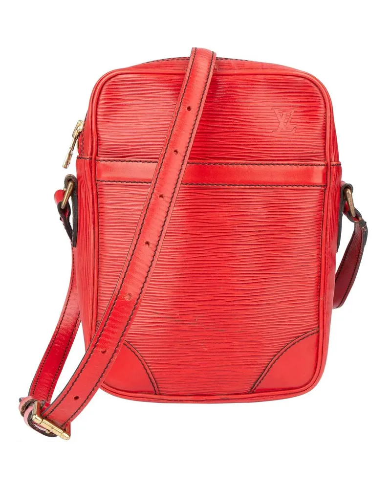 Louis Vuitton Crossbody Bags  Rouge Epi Leather Danube Crossbody B rot Rot