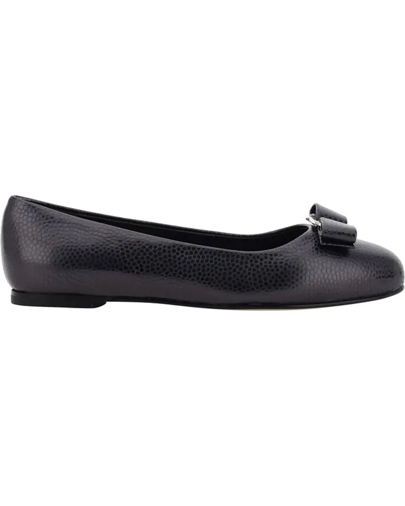 Ferragamo Varina Ballerina Flats schwarz Schwarz